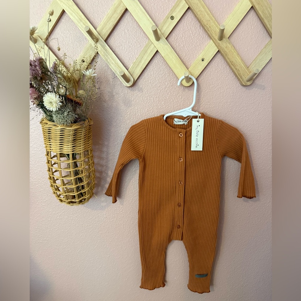 NWT My Little Cozmo Cozy Ribbed Kids One Piece
